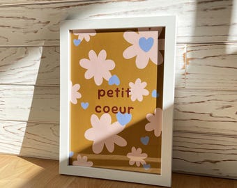 A4 poster "little heart"