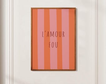 A4 poster "crazy love"