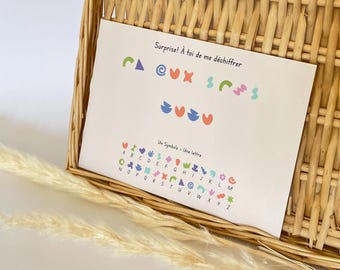 Future dad, pregnancy announcement game, card to fill out