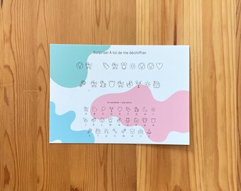 The family is growing - pregnancy announcement - card to fill out