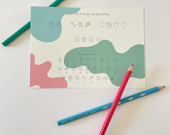 Grandpa - Pregnancy Announcement Game - Fill-in Card