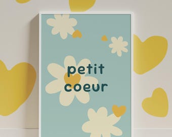 A4 poster "little heart"