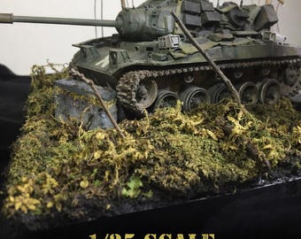 1/35 Vietnam War Diorama – Hue City Urban Combat, Prebuilt Display Model
