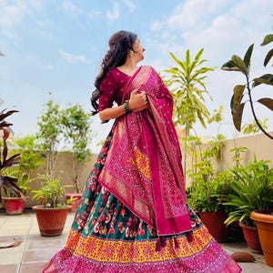 Pakistani Designer Readymade Georgette Kurta with Sequence Work, Lehenga and Dupatta Set, Beautiful 3 piece Partywear/Wedding Lehenga