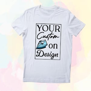 Custom Iron-On Transfer | DIY Personalized HTV Decal