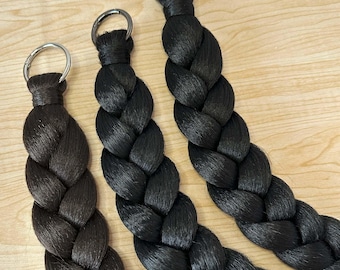 Removable Braids with Carabiner - Clip-On Braids – Natural Colors