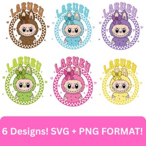 Trending Pink Cartoon Character Coquette Bundle Design,  Coquette Bow Doll For Kids Girls Png, Funny Cartoon Svg Png, Perfect Gift for Kids