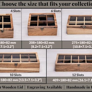 Wooden watch box with drawer – luxury walnut organizer for watches, cufflinks, straps, and accessories