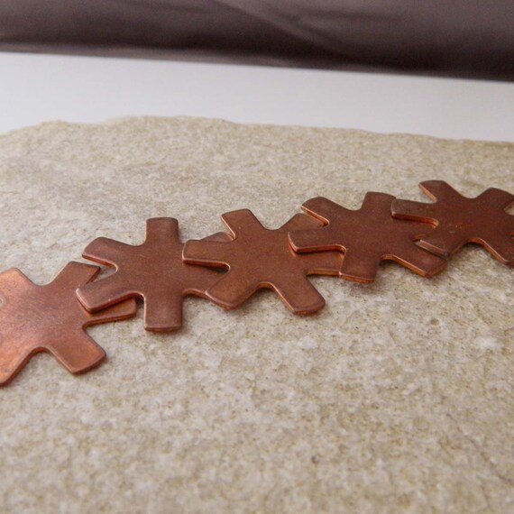 Jewelry Making & Beading Copper Medical Alert Stamping Blanks Craft