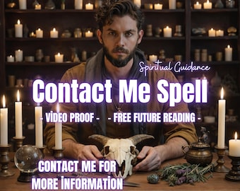 Reconnect and Reignite Your Love with Contact Me Spell, Contact Me Now, and Love Spell for Heartfelt Communication