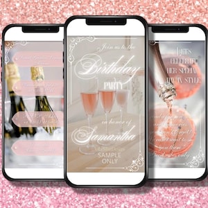 Video+sound birthday invitation