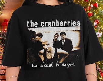 The Cranberries Band 90s Vintage TShirt, No Need to Argue Zombie 1994, Alternative Indie 90s Tee, Streetwear, gift for her