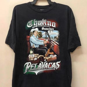Chalino Sanchez 90s Vintage TShirt, Chalino Sanchez Pelavacas Graphic Tee, The King of Corrido, El Rey Del Corrido, Streetwear, gift for her
