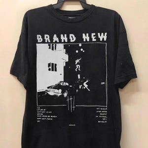 Brandneues Science Fiction Vintage TShirt, Brandneue Band Der Teufel und Gott wüten, Deja Entendu Alternative Indie Rock 90er Streetwear