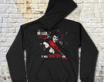 The Driller Killer hoodie - dark comedy slasher and UK video nasty!
