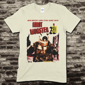 Robot Monster t-shirt: '50's sci-fi, one of the worst movies ever made!