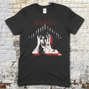 Dario Argento's Tenebrae T-Shirt:  Italian Giallo Film Inspired