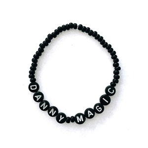 Choose Your Color! DANNY MAGIC (New Kids On The Block) Beaded Bracelet