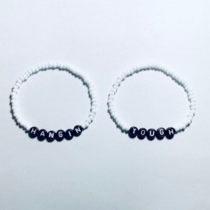 Choose Your Colors! HANGIN&#39; TOUGH (New Kids On The Block) Beaded Friendship Bracelets
