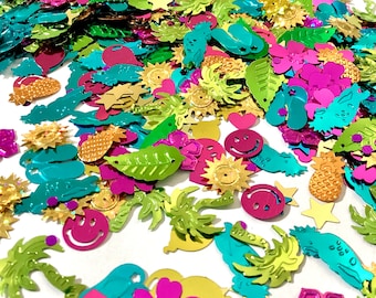 Foil Table Confetti - Tropical Mix