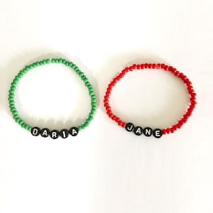 Choose Your Colors! DARIA & JANE Beaded Friendship Bracelets
