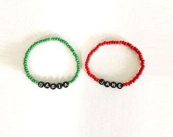 Choose Your Colors! DARIA & JANE Beaded Friendship Bracelets