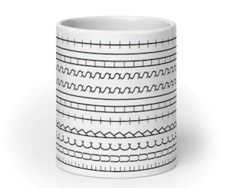 Hidden message, fuck this shit, mug, print