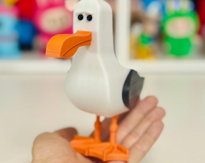 Seagull Finding Nemo MIO MIO MIO!!, Pixar 16CM decorative figure. Bird from the movie Move Finding Nemo Mine! Mine! Mine!