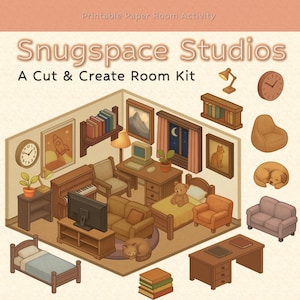 Snugspace Studios - Cut & Paste Paper Craft Activity
