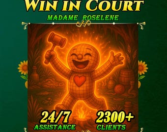 Court Case Victory Ritual. Bayou Rootwork "Win In Court" Spell. Win Court Case. Justice & Favorable Outcome. New Orleans Voodoo Ritual