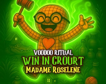 Powerful Court Case Victory Spell. Win in Court Bayou Ritual. Attract Justice and Fair Judgment. Strong Voodoo Spells from Madame Roselene