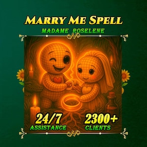 Wedding Proposal Ritual. Southern Rootwork "Ring and Root Union" Spell. Commitment & Marry Me Spell. New Orleans Voodoo Ritual