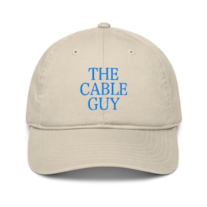 THE CABLE GUY Hat – Bestickte Dad-Cap aus den 90er Jahren (Kern der 90er Jahre)