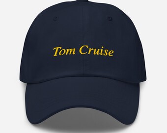 Tom Cruise Embroidered Dad Hat