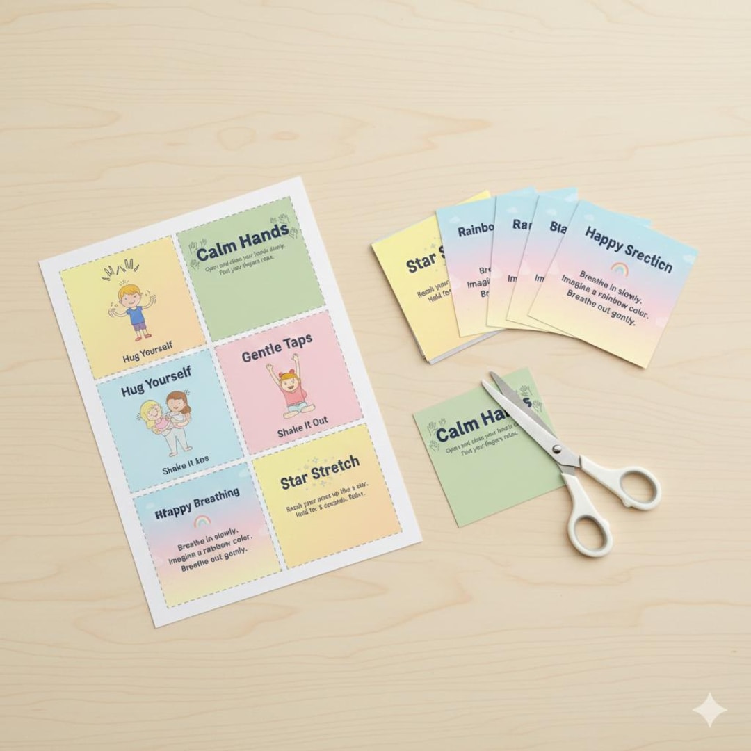 Kids Calm Down Cards | Printable Mindfulness Cards for Children ...