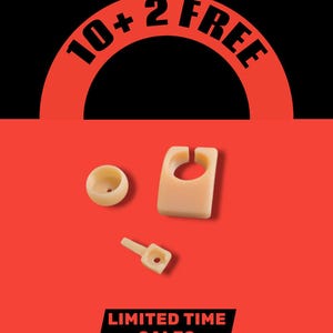 Blythe Neck Joint + T-Bar Set – Replacement / Customizable  – Handmade Resin Parts