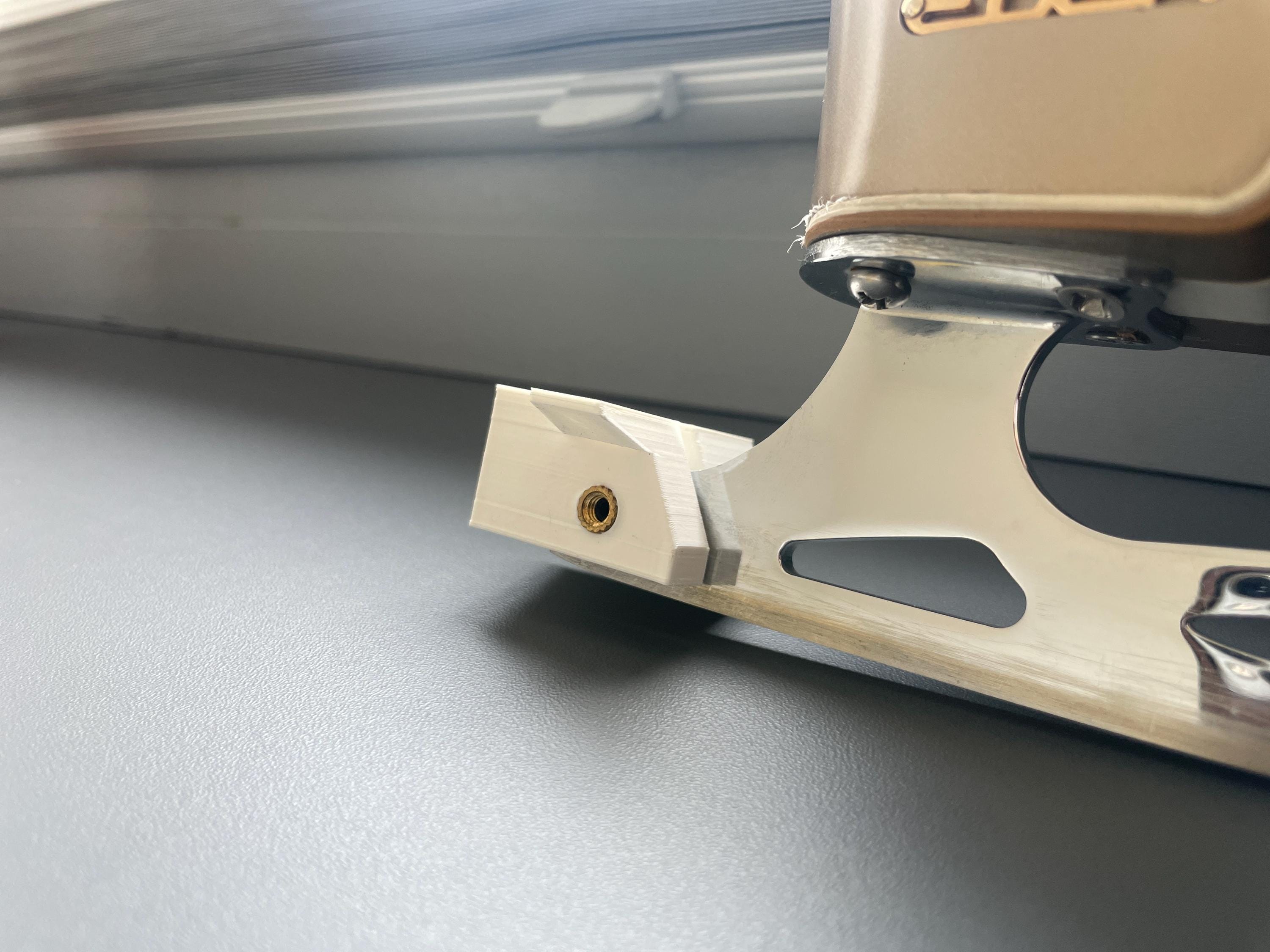 Adaptateur de patin artistique pour affûteur Sparx | Affûteuse Sparx 2 3 | Accessoire de patinage sur glace