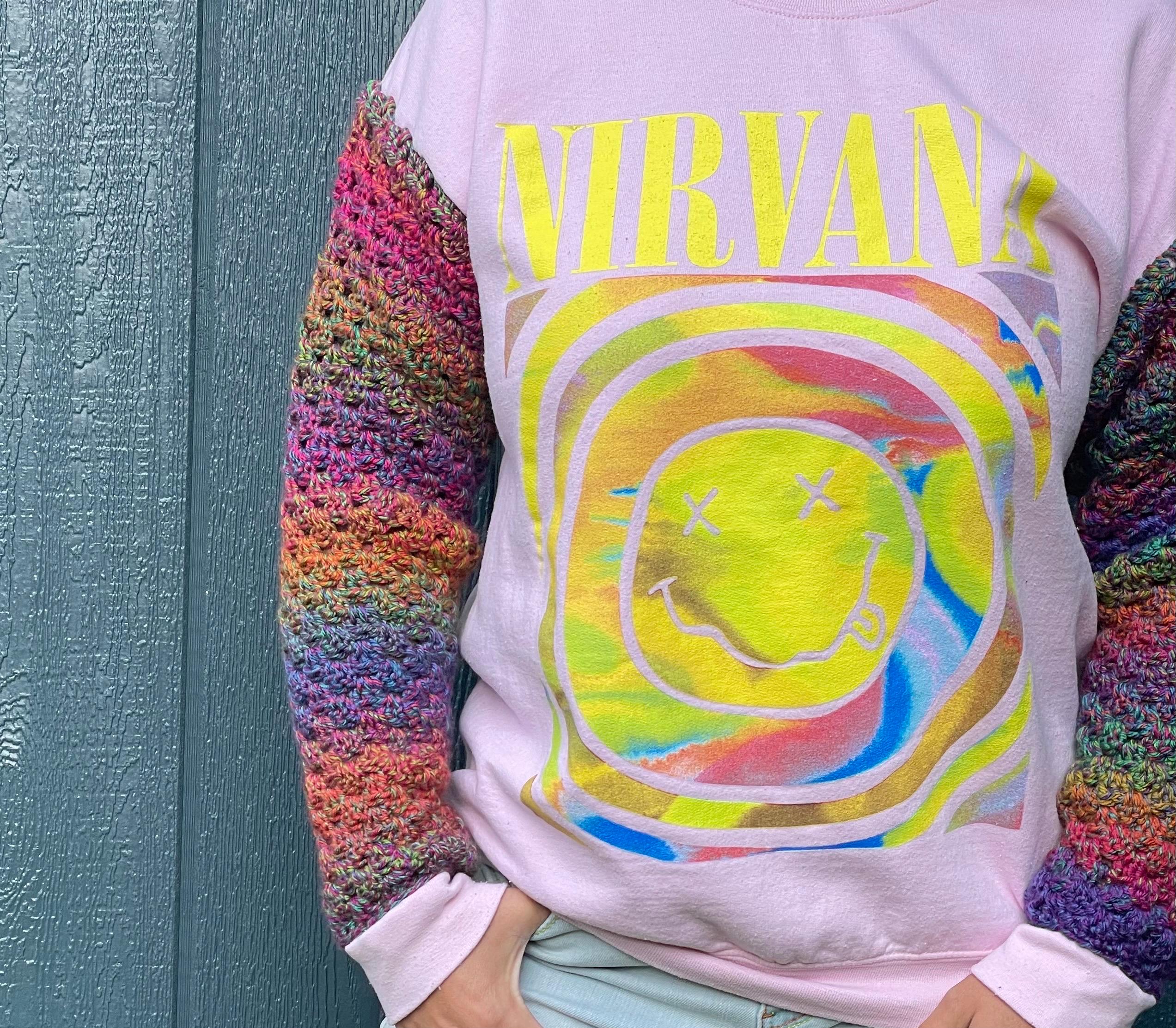 Nirvana Sweatshirt Pink