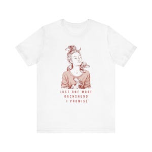 面白いダックスフンドTシャツ、もう1匹ダックスフンドTシャツ、ウィーナー犬Tシャツ、犬好きママへのギフト、ダックスフンド好きTシャツ、面白い犬Tシャツ、ソーセージ犬Tシャツ 画像 7