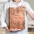 Recipe Book, Recipe Binder, Wooden Recipe Book, Custom recipe journal, Mothers Day Gift, Custom Cookbook, Gift for mom, Christmas gift