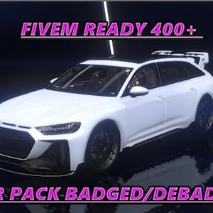 FIVEM==400+==CAR PACK==badge/debadged