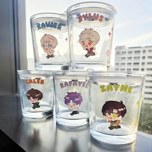 Love and Deepspace Glass Cup Tumbler