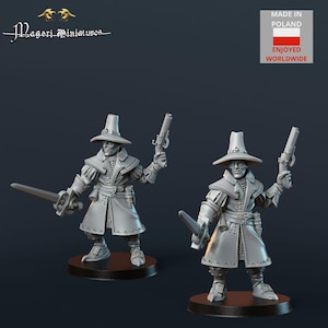 Fanatic Witch Hunter - modeller för brädspel
