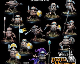 Clockwork Corps Team: modulaire miniaturen voor tafelspellen