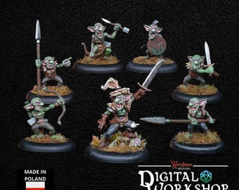 Mythic Goblins Warband - models for tabletop games