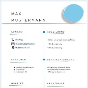 Modern Editable Resume – Professional Resume Template for Word