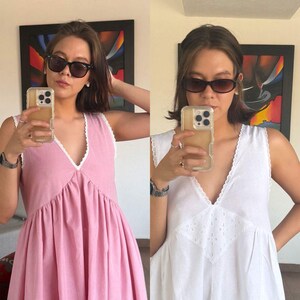 Linen Dress Pattern PDF | Easy sewing | instant download | xs - xxl image 2