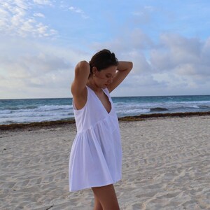 Patron de robe en lin PDF | couture facile | robe minimale | téléchargement immédiat | xs - xxl image 12