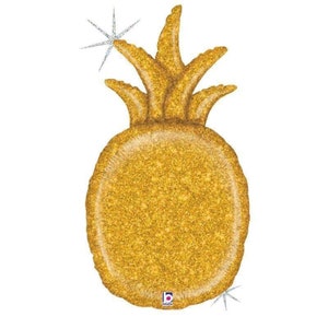 Glitter Pineapple balloon,Gold pineapple balloon,Pineapple balloon,tropical balloon, Hawaiian balloon,pineapple party,pineapple decorations