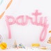 Party balloon,pink party balloon,party script balloon,birthday balloon,pink balloon,party,birthday,party banner,party